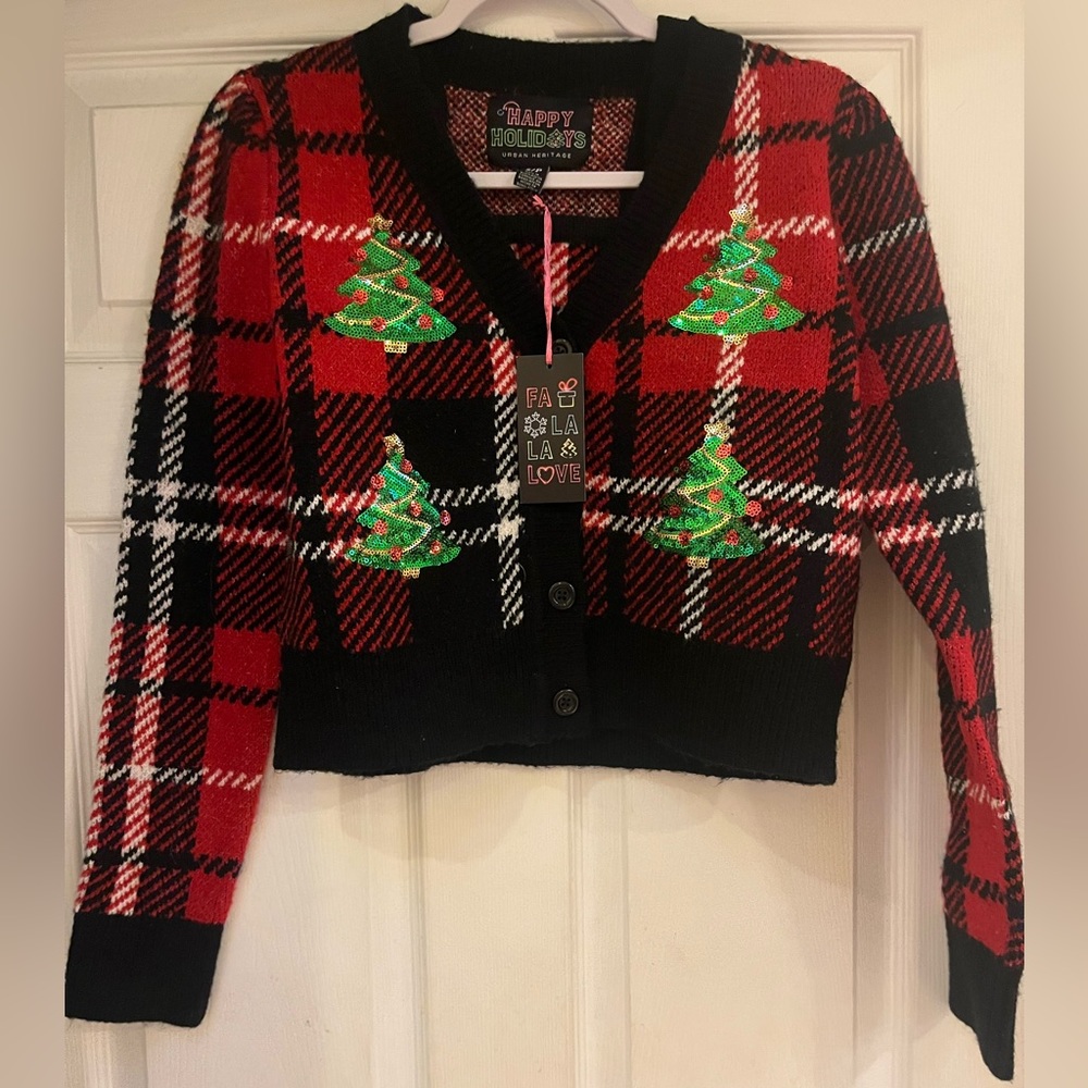 NWT Christmas Sweater 2 piece